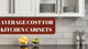 Average Cost for Kitchen Cabinets Average Cost for Kitchen Cabinets